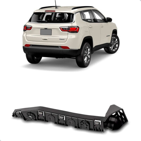 Suporte Guia Parachoque Traseiro Compass 2017 Até 2021 Lado Direito