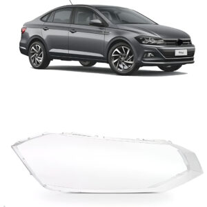 Lente Farol Dianteiro Vw Virtus 2018 2019 2020 2021 2022 Lado Direito
