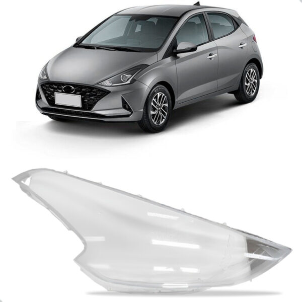 Lente Farol Para Hyundai Hb20 2020 2021 2022 Lado Direito