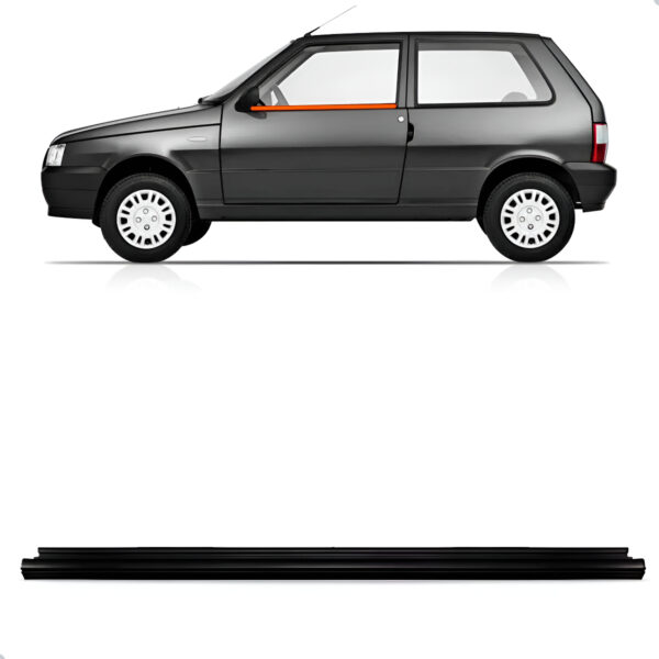 Pestana Para Fiat Uno 1988 A 2010 Externa 2 Portas Lado Direito