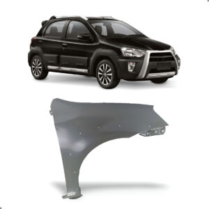 Paralama Para Etios Cross 2012 A 2021 Com Furo P Moldura Lado Direito