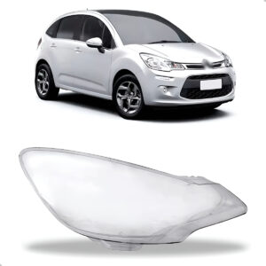 Lente Farol Citroen C3 2013 A 2018 Lado Direito