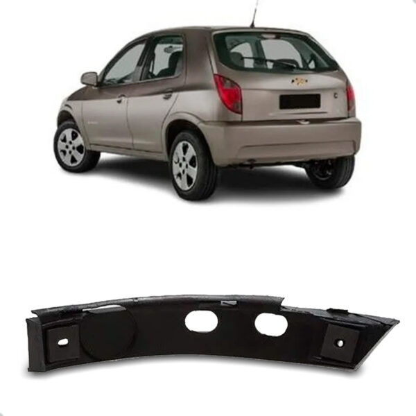 Guia Parachoque Traseiro Celta 2006 A 2013 Lado Esquerdo