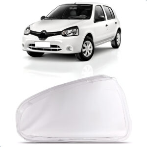 Lente Farol Renault Clio 2013 2014 2015 2016 Lado Esquerdo