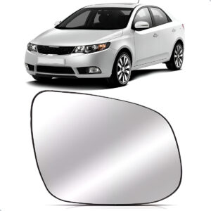 Lente Retrovisor Para Kia Cerato 2009 Até 2013 Lado Direito