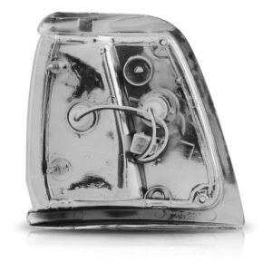 Sinaleira Seta Hilux Srv 93 A 2001 Cristal/ambar Aro Cromado Lado Direito