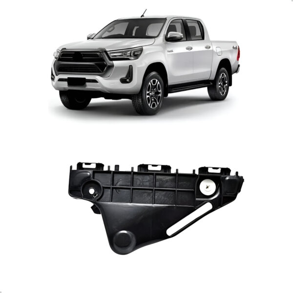 Suporte Guia De Parachoque Dianteiro Hilux 2022 2023 A 2025 Lado Esquerdo