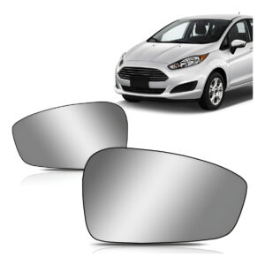 Lente Retrovisor Fiesta 2011 12 13 14 15 16 A 2019 Sem Re Lado Esquerdo