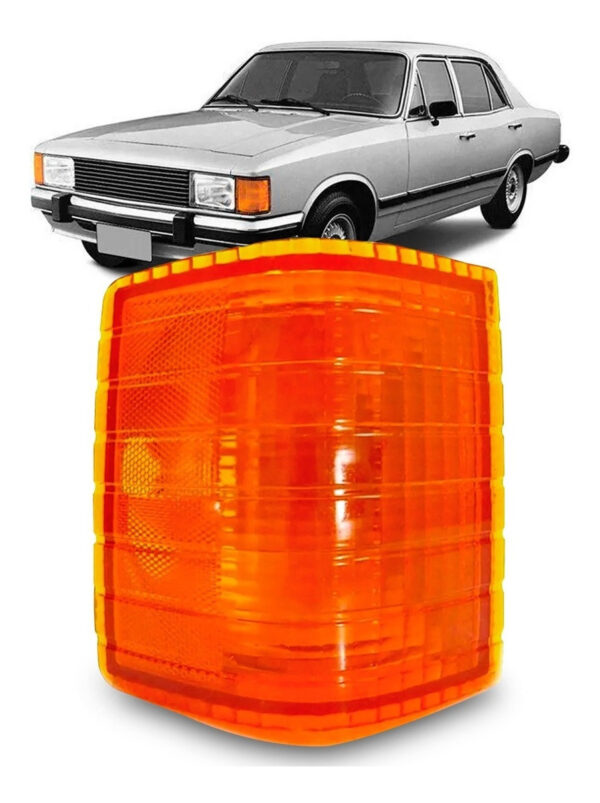 Lanterna Dianteira Opala 1980 82 83 84 85 86 1987 Ambar Lado Direito