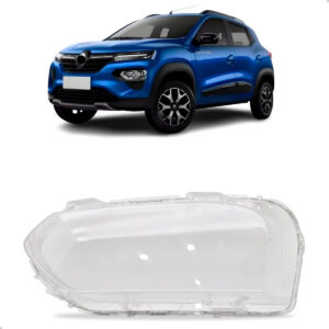 Lente Farol Dianteiro Para Renault Kwid 2022 2023 2024 2025 Lado Esquerdo
