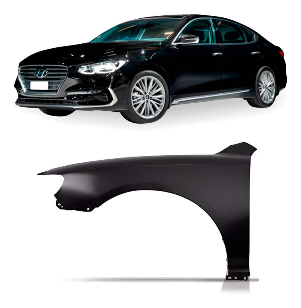 Paralama Azera 2009 2010 2011 Para Hyundai Lado Direito