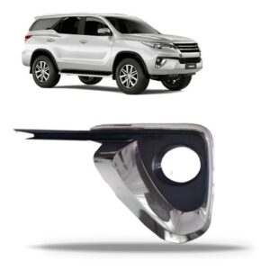 Tela Frontal Milha Hilux Sw4 16 A 19 20 Com Friso Cromado Lado Direito