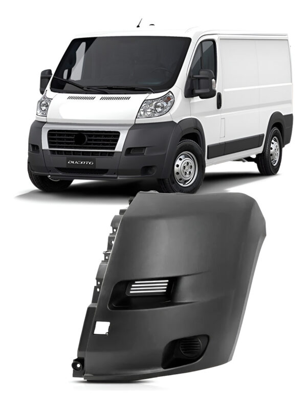 Ponteira De Parachoque Dianteiro Ducato 2018 A 2022 Lado Esquerdo