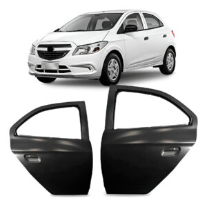 Porta Traseira Onix 2013 2014 2015 2016 2017 2018 2019 Lado Esquerdo