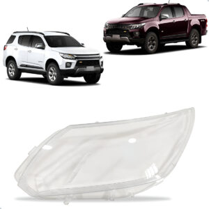 Lente Farol S10 2017 A 2024 Trailblazer 2021 A 2024 Lado Esquerdo