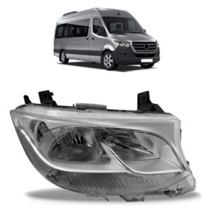 Farol Para Mercedes Sprinter 2020 2021 2022 2023 2024 Eletrc Lado Direito