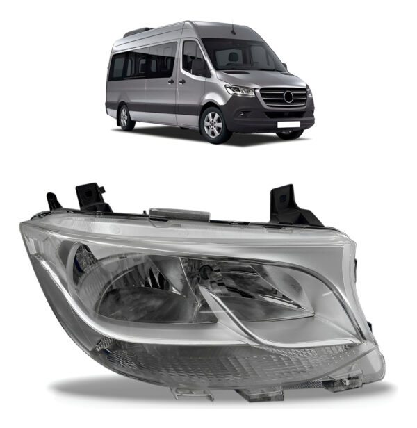 Farol Para Mercedes Sprinter 2020 2021 2022 2023 2024 Eletrc Lado Direito