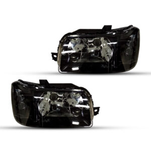 Farol Uno 2004 A 2010 Mascara Negra 1ª Linha - Esquerdo/motorista