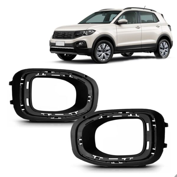 Moldura Milha Com Furo T-cross 2019 2020 2021 2022