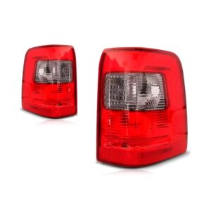 Kit Par Faróis Ecosport 2003 A 2007 + Par Lanternas Fumê Ambos Lados