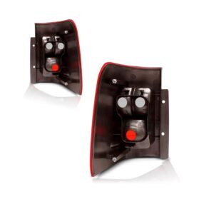 Kit Par Faróis Ecosport 2003 A 2007 + Par Lanternas Fumê Ambos Lados