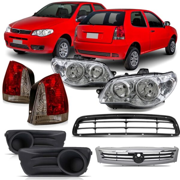 Kit Transformação Palio Economy 2004 A 2015 Sem Milha Novo Preto