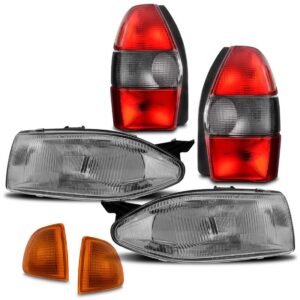 Kit Palio Weekend 97/00 2 Faróis 2 Piscas 2 Lant Traseiras.