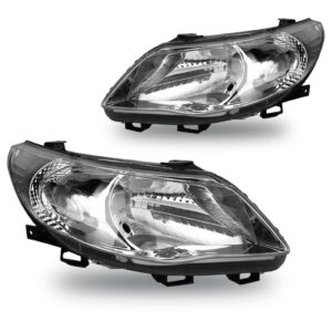 Kit Parachoque Diant Gol Saveiro G5 Farol C Grade E Molduras Preto