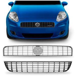 Kit Tela Punto 2007 08 09 10 2011 Superior/ Inferior Prata Prateado