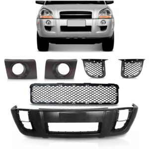 Parachoque Dianteiro Para Tucson 2011 2012 A 2015 1a Linha Preto