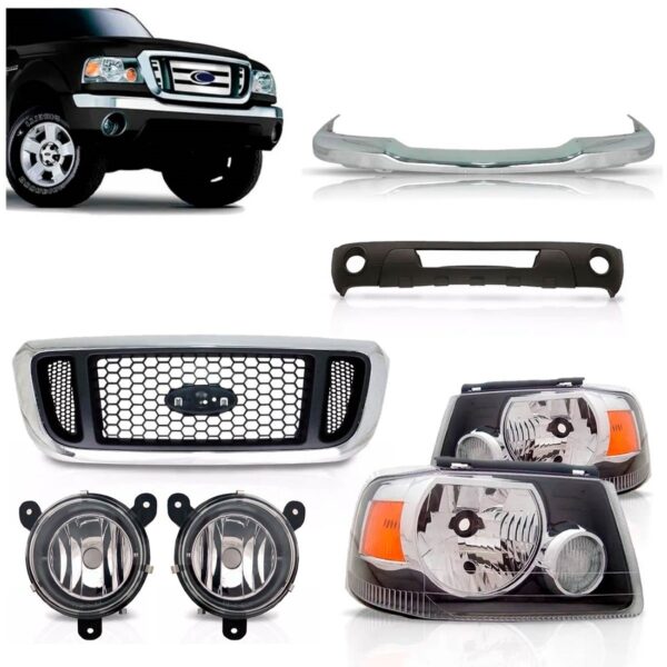 Kit Frente Ranger 2005 2006 2007 2008 2009 Preto