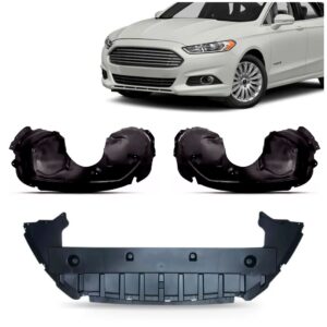 Kit Defletor C/ Par De Aparabarro Ford Fusion 2013 A 2016