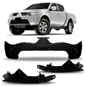Envolvente Dianteiro Triton 2007 2008 2009 2010 Com Guias Preto
