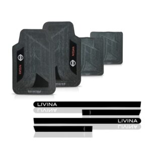 Friso Lateral Livina 4p (todos) Personalizado + Jogo Tapete