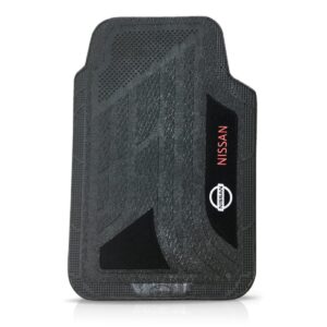 Kit Friso Lateral Nissan March Com Jogo Tapete Pvc