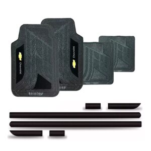 Friso Lateral S10 2001 A 2011 (cabine Simples) + Jogo Tapete Preto