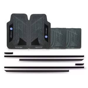 Friso Lateral Para Saveiro G3 2000 A 2004  + Jogo Tapete