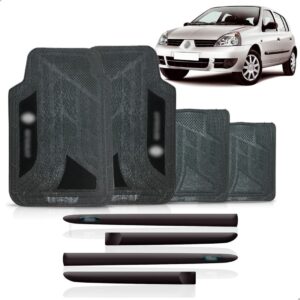 Friso Lateral Clio 2000 A 2011 4p Escrita Clio + Jogo Tapete