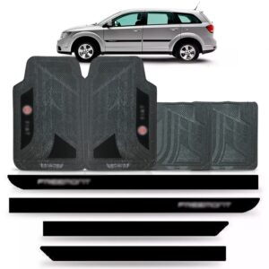 Borrachão Lateral Freemont 10/15 Tipo Borrachão + Jogo Tapet