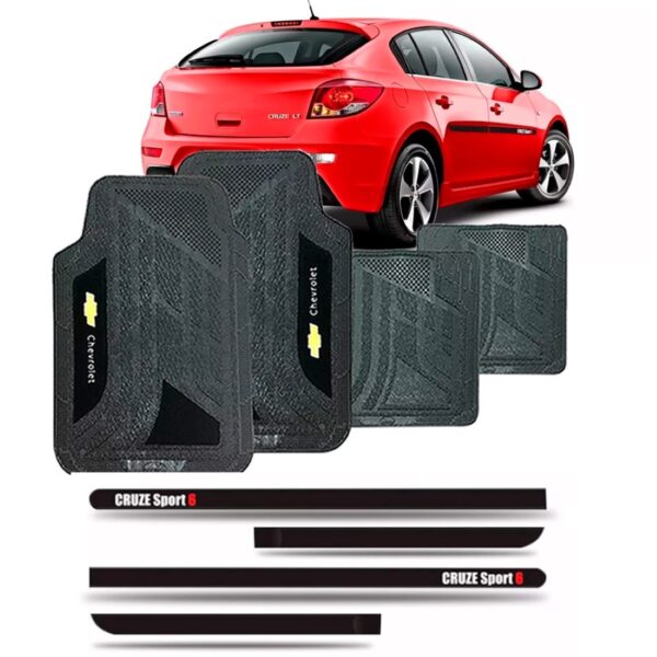 Friso Lateral Cruze Sport 2012 A 2018 + Jogo Tapete