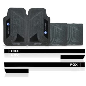 Borrachão Lateral Fox 2003/10 4p Personalizado + Jogo Tapete
