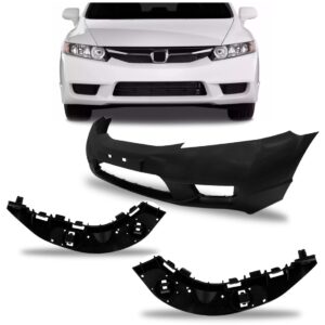 Envolvente Dianteiro New Civic Ressalto 2009 10 11 1a Linha  Preto