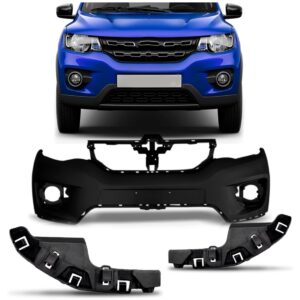 Envolvente Dianteiro Kwid 2017 2018 Com Guias 1a Linha  Preto