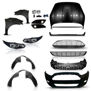 Kit Frente New Fiesta Hatch 2013 2014 2015 2016 Preto