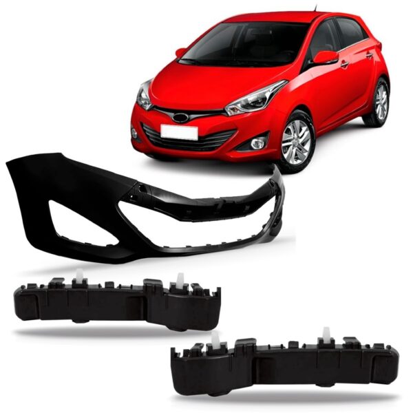 Envolvente Dianteiro Hb20 2012 A 2014 Hatch Sedan 1a Linha  Preto