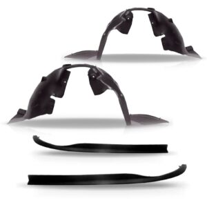 Kit Spoiler Parachoque Peugeot 207 08 A 12 C/par Parabarros Preto