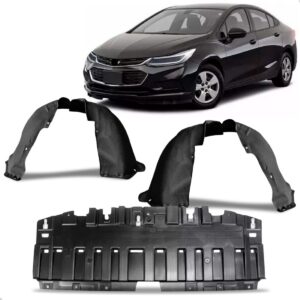 Kit Aparabarro Cruze 2017 A 2020 Dianteiro Com Defletor