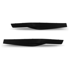 Kit Spoiler Parachoque Golf Alemao 1992 A 1997 C Parabarros Preto