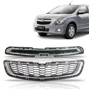 Kit Grade Cobalt 2012 2013 2014 2015 Preto Com Cromado