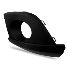 Grade Para Vw Gol G5 2010 A 2012 Rallye + Par Moldura Milha Preto